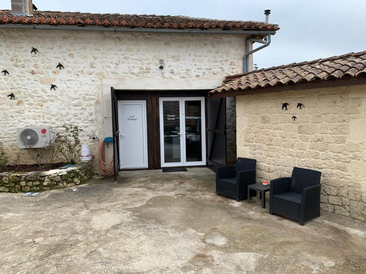 Chambre D'Hotes Naturiste Le Jardin Des Hirondelles Blanzaguet-Saint-Cybard Kültér fotó