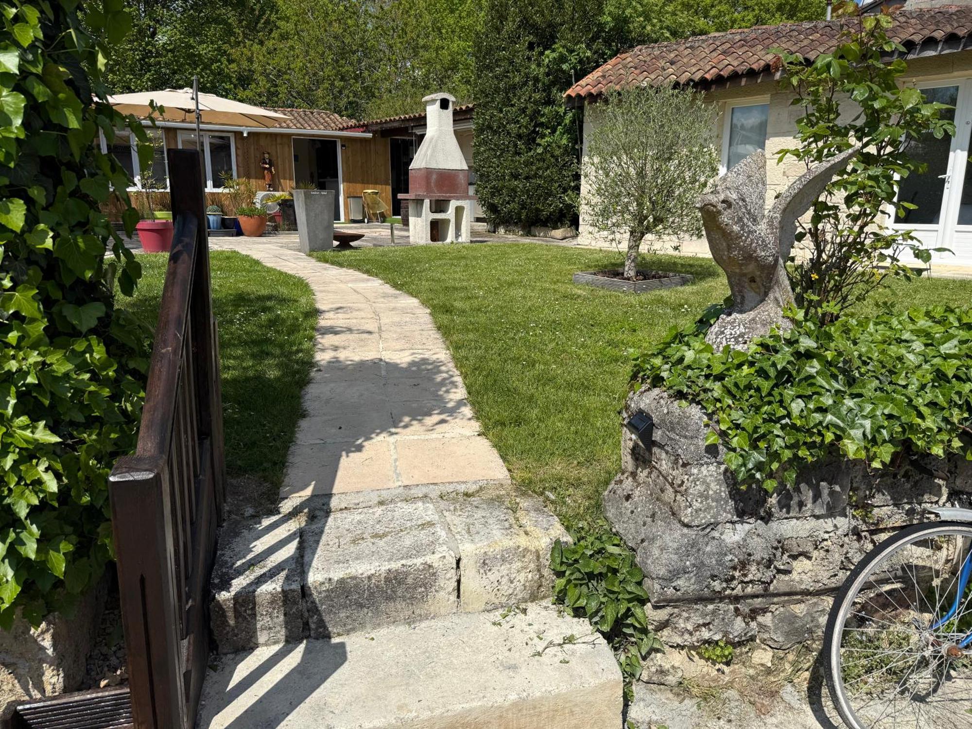 Chambre D'Hotes Naturiste Le Jardin Des Hirondelles Blanzaguet-Saint-Cybard Kültér fotó